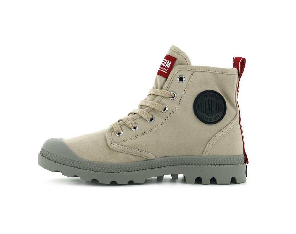 Botas Palladium PAMPA HI DARE Mujer Desert | Costa Rica-28056